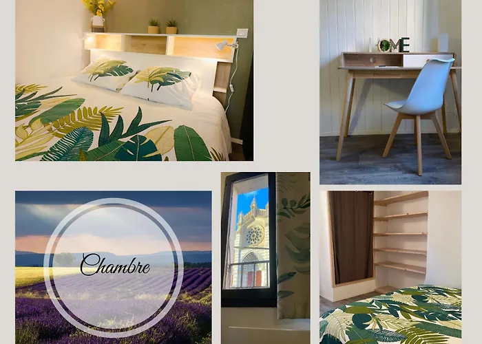 Nid Douillet Avec Vue Cathedrale * Digne-les-Bains